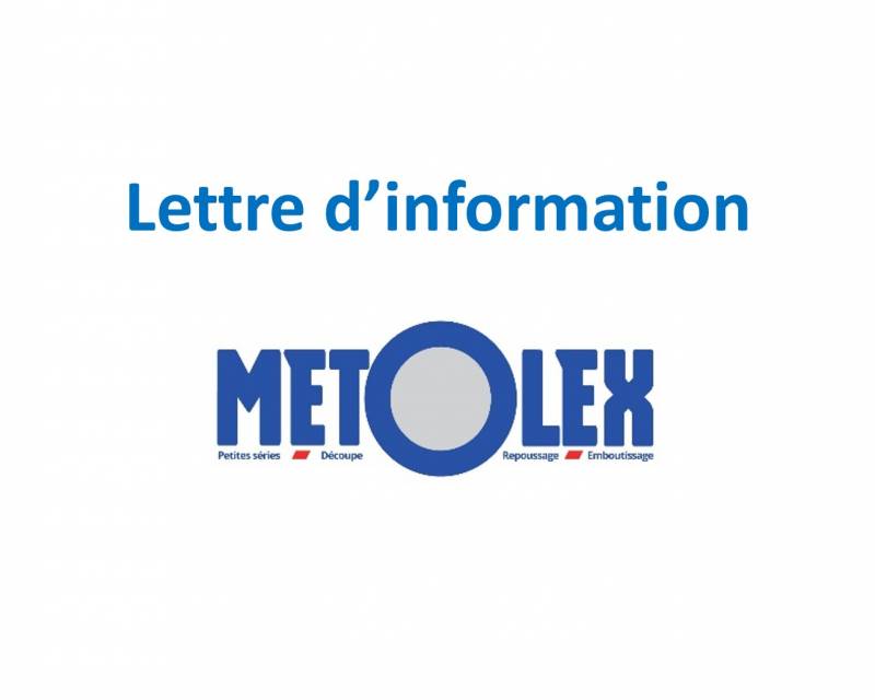 Lettre d'Information METOLEX de Février 2023